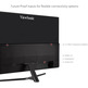 32 '' Viewsonic VX3211-4K-MHD Black LED Monitor