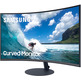 Professional Curvo Monitor Samsung C27T550FDR 27 " Full HD Multimedia Dark Grey Blue