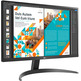 LG 24QP500-B 23.8 " QHD Black Professional Monitor