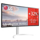 Curved Ultrapanoramic Professional Monitor LG UltraWide 38WQ75C-W 38 "/QHD +/Black and White