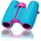 Binoculars Bresser Junior para Niños 6x21 Azul/Violeta