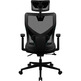 Thunder X3 Yama 1 Black/Cyan Ergonomic Chair