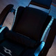 Gaming PowerGaming LED RGB Chair with Reposapies-Black