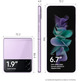 Smartphone Samsung Galaxy Z Flip3 8GB/128GB 6.7 " 5G Lavanda