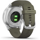 Smartwatch Garmin Vivomove Style GPS Silver and Green