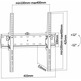 WT55T-015 TV/Monitor Letilable Wall Support 32 ''-55' '