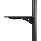 Floor support with Tooq FS1470M-B TV/Monitor 37 ''-70' ' wheels