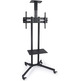 Floor support with Tooq FS1470M-B TV/Monitor 37 ''-70' ' wheels