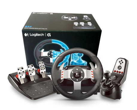 Logitech G27 Racing Wheel + Speedblack EVO Steering Wheel and Pe