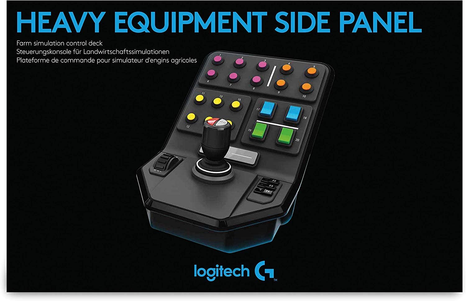 Logitech Control Panel Heavy Equipment Side Panel