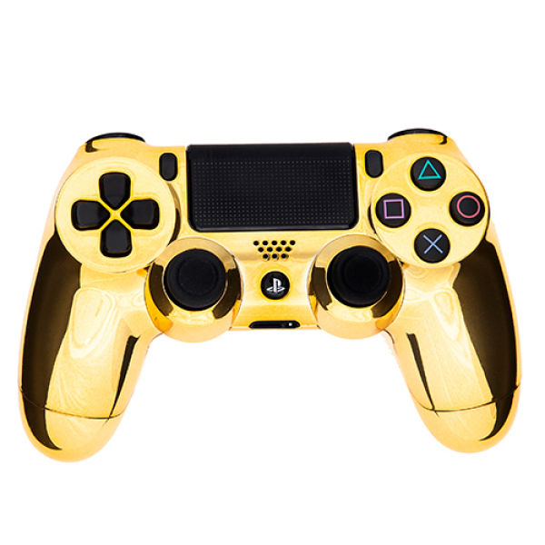 DoubleShock Wireless Controller PS4 Gold - DiscoAzul.com