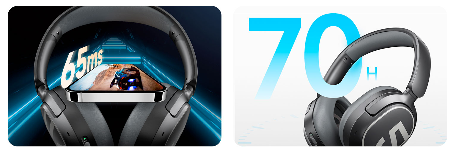 Auriculares Bluetooth SoundPeats A8 ANC