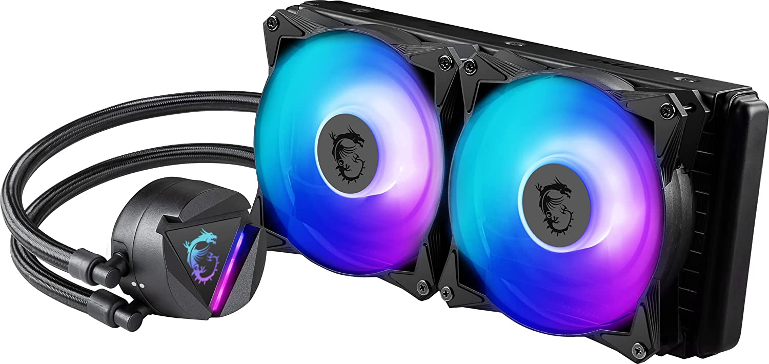 MSI MAG Coreliquid 280R Liquid Cooling - DiscoAzul.com