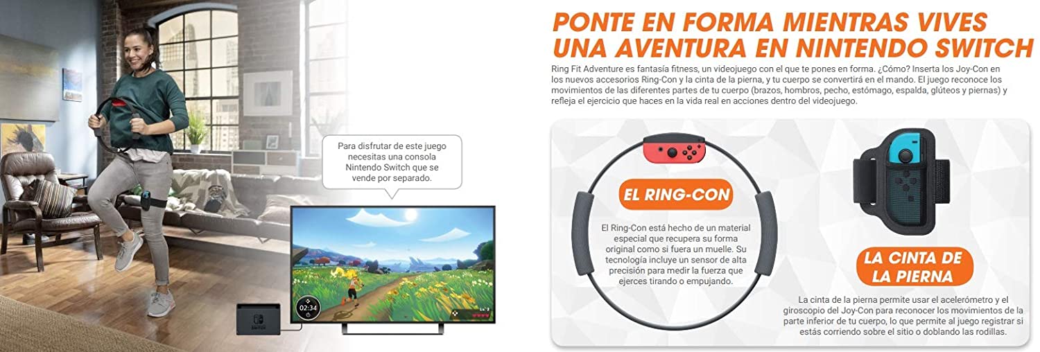 Accesorio Nintendo Switch  Nintendo Switch Ring Fit Adventure