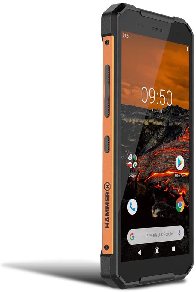 Smartphone Hammer Explorer Black Orange 3GB/32GB Rugerizado