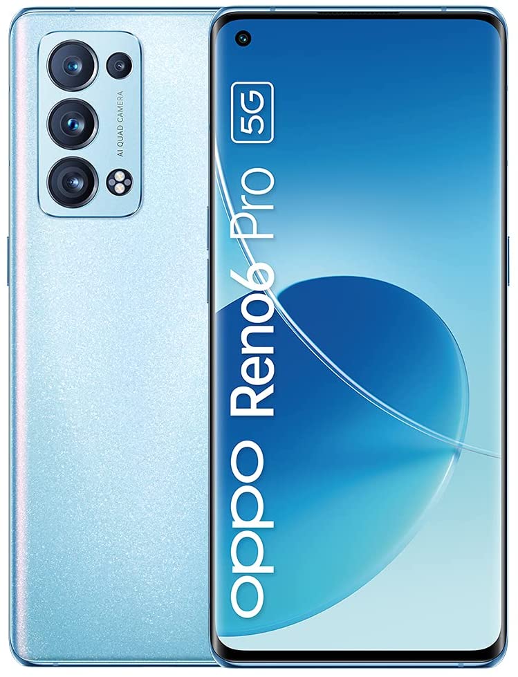 OPPO Reno A 6/64GB Blueスマートフォン本体 - スマートフォン本体