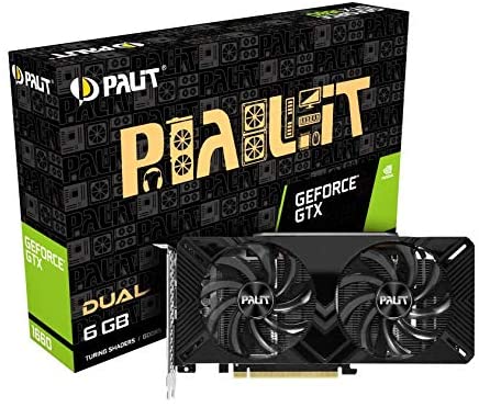 Palit GTX 1660 Dual 6GB GDDR5 Graphics Card - DiscoAzul.com