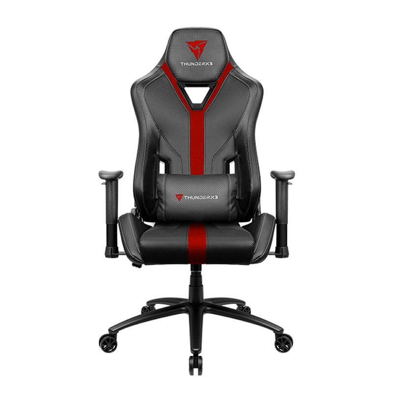 Thunderx3 Chair Gaming yc3 red black hi-tech - DiscoAzul.com